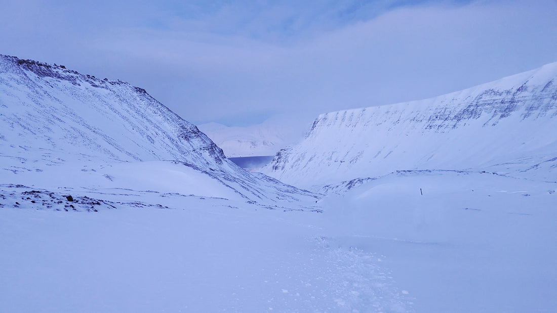 Photo of Svalbard mountains